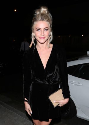 Julianne Hough - Celebrates a friend's birthday at Boa Steakhouse in West Hollywood